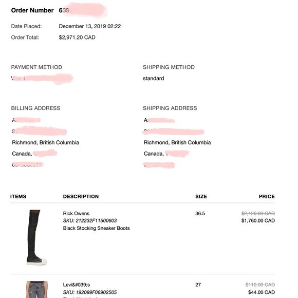 SOLD Authentic Over-the-knee Ramones - Picture 5 of 5